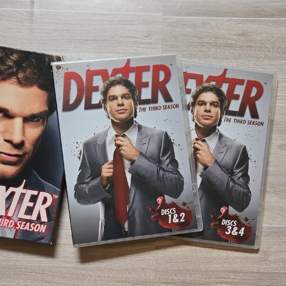 Dexter: The Third Season (DVD, 2008) 4-Disc Set Complete Season 3 with Slipcover - Picture 7 of 12
